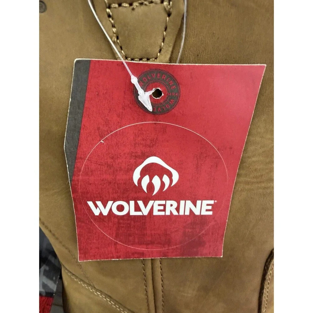 Wolverine Cowboy/Work Boots Men's Leather Size 12 EW- W04727 NEW in box.